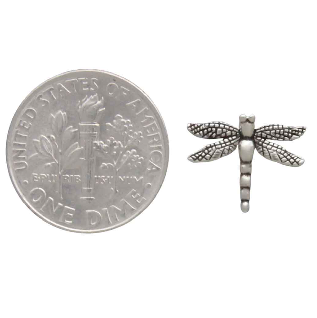 •DRAGONFLY• recycled silver stud earrings