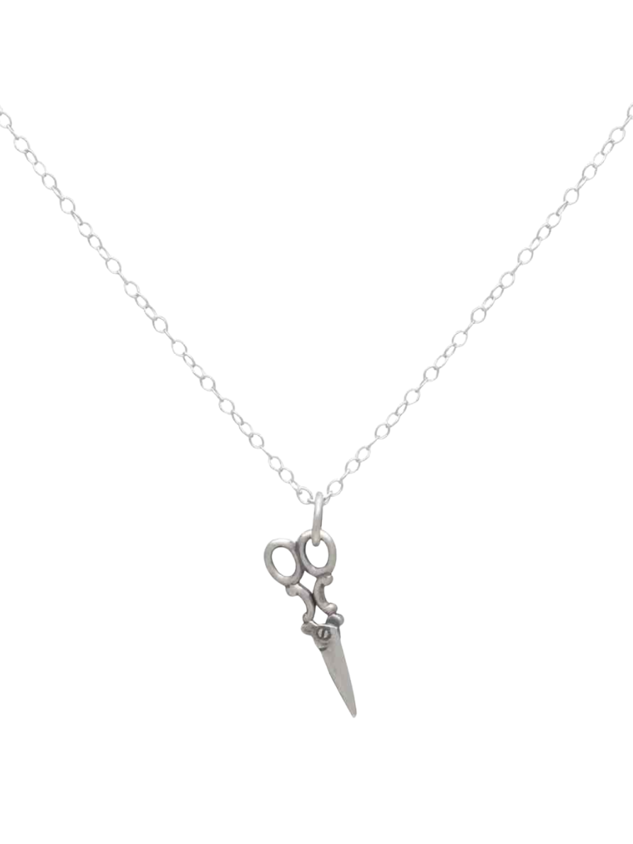 •LIL' SCISSORS• recycled silver necklace