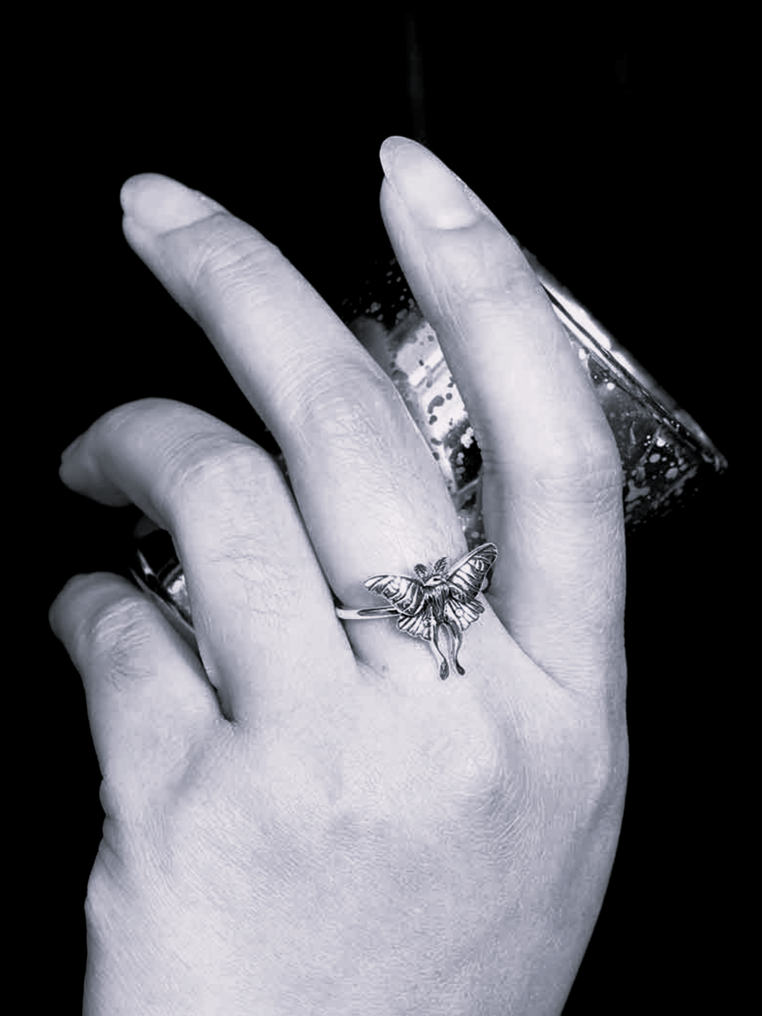 •SWEET LUNA• bronze ring