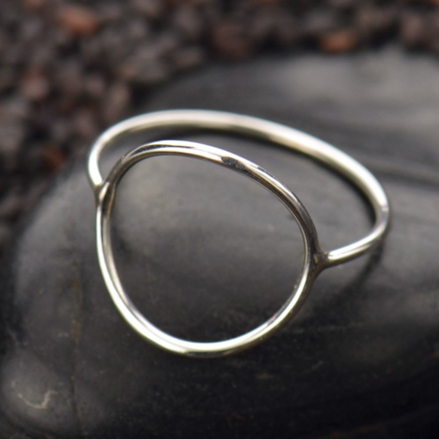 •FULL CIRCLE• sterling silver ring