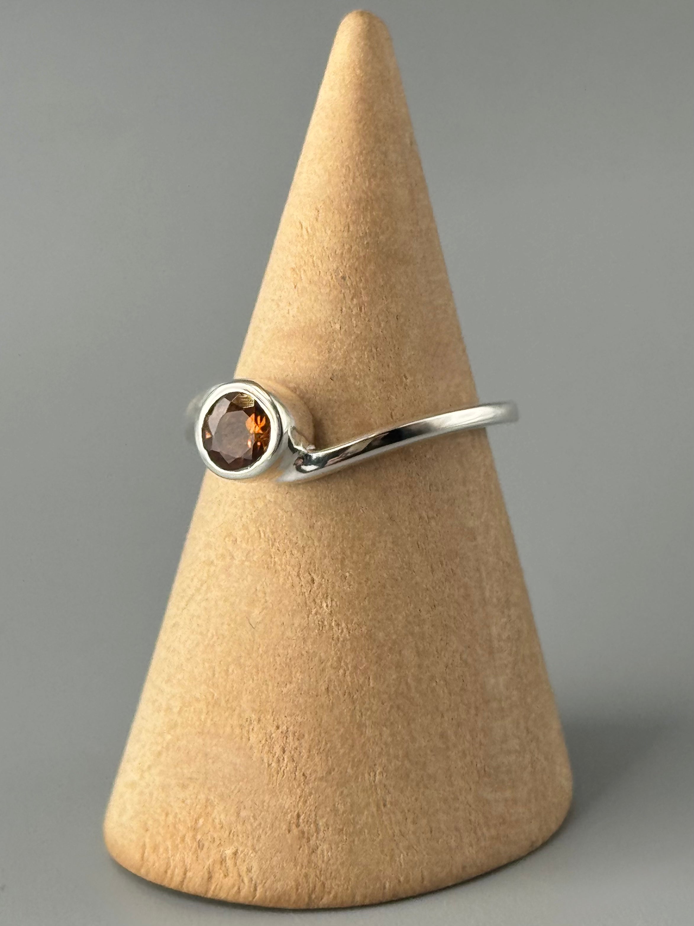•TOURMALINE - VORTEX• sterling silver ring (size 8.25)
