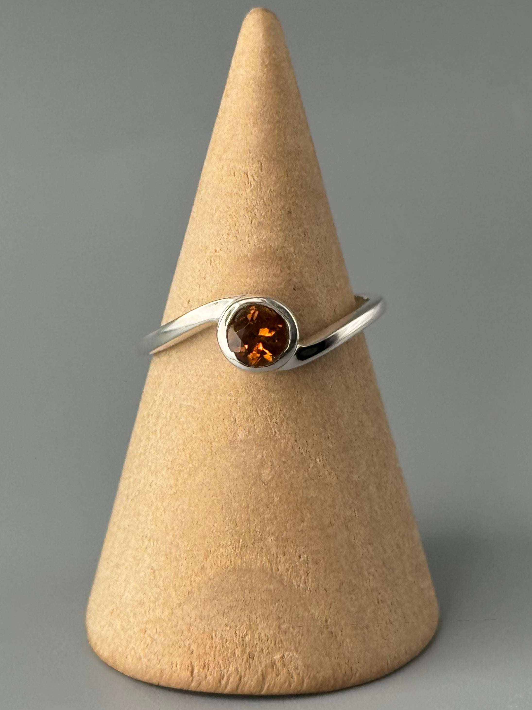•TOURMALINE - VORTEX• sterling silver ring (size 8.25)