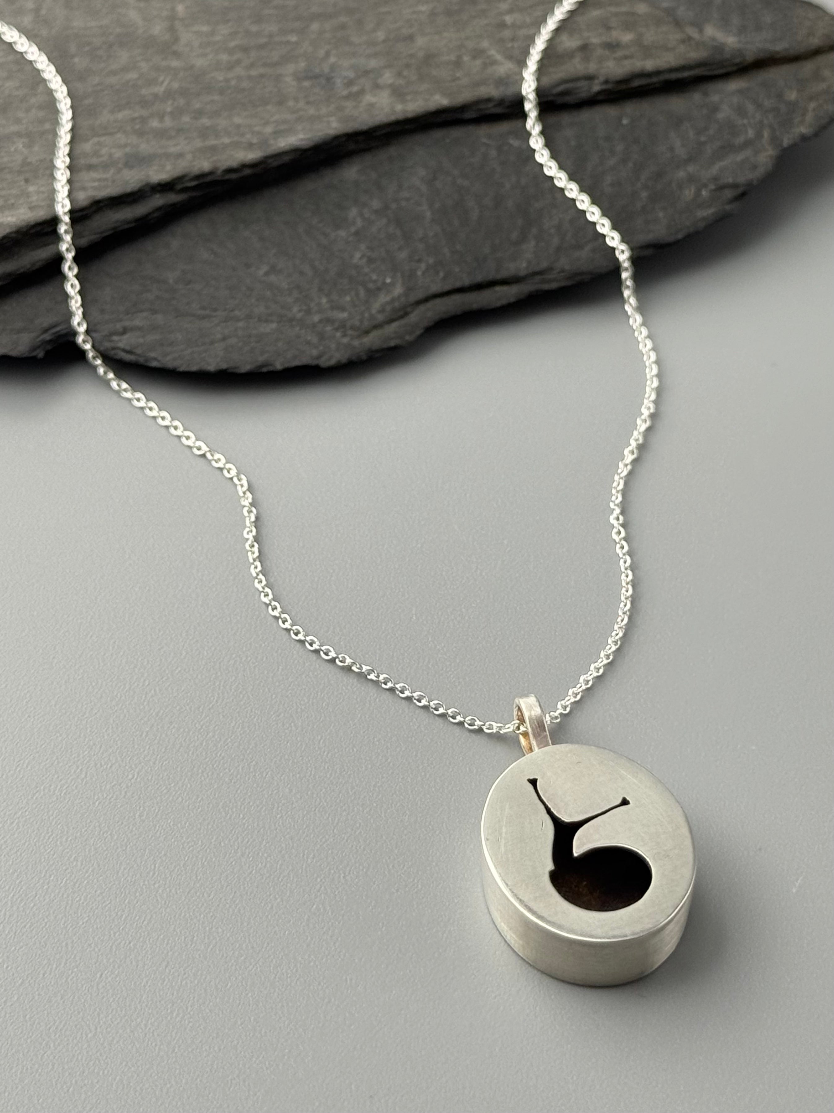 •SNAILED IT• silver snail shadowbox necklace (18" long)