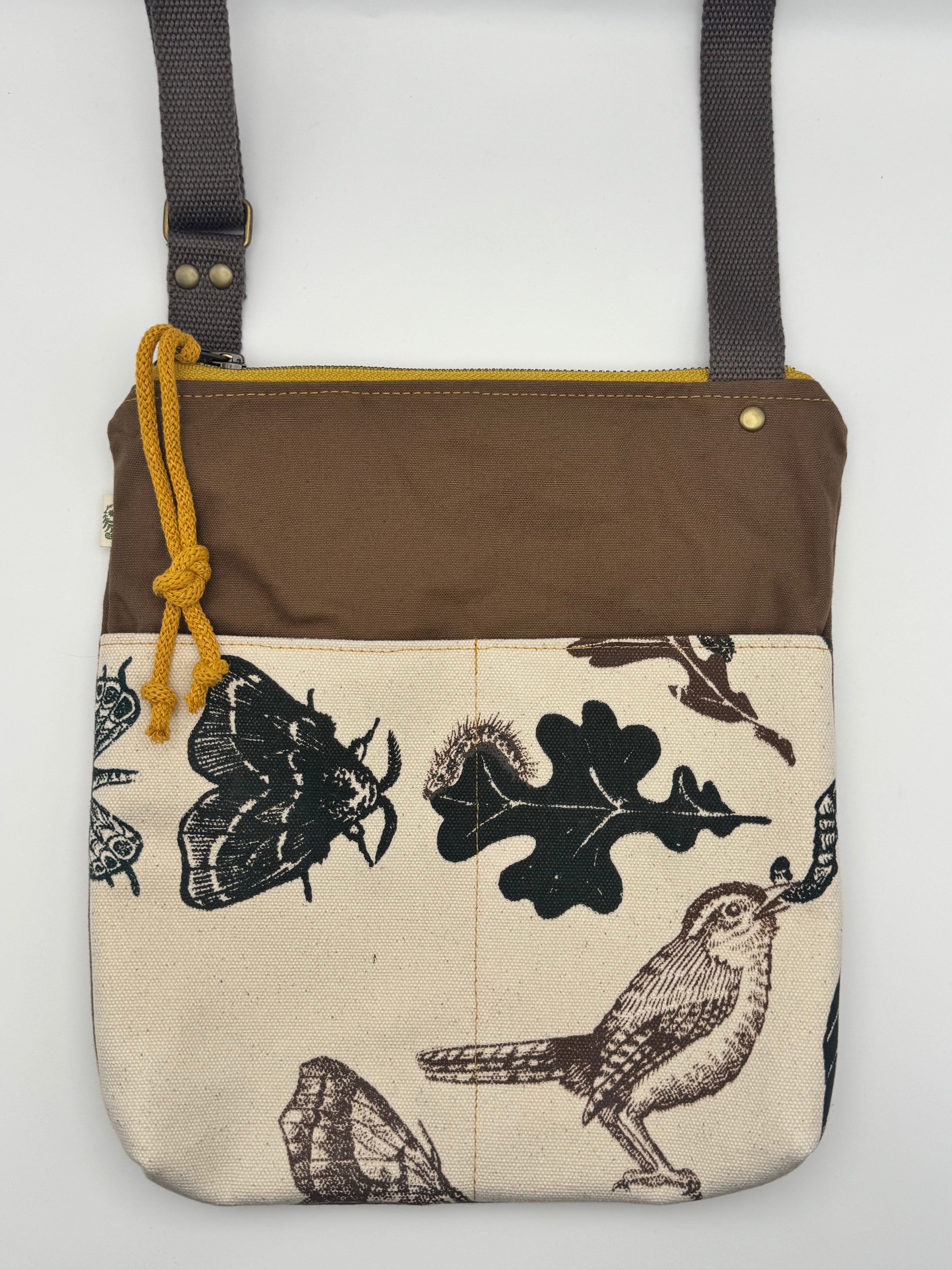 •WEEKDAYER - OAK• waxed canvas crossbody