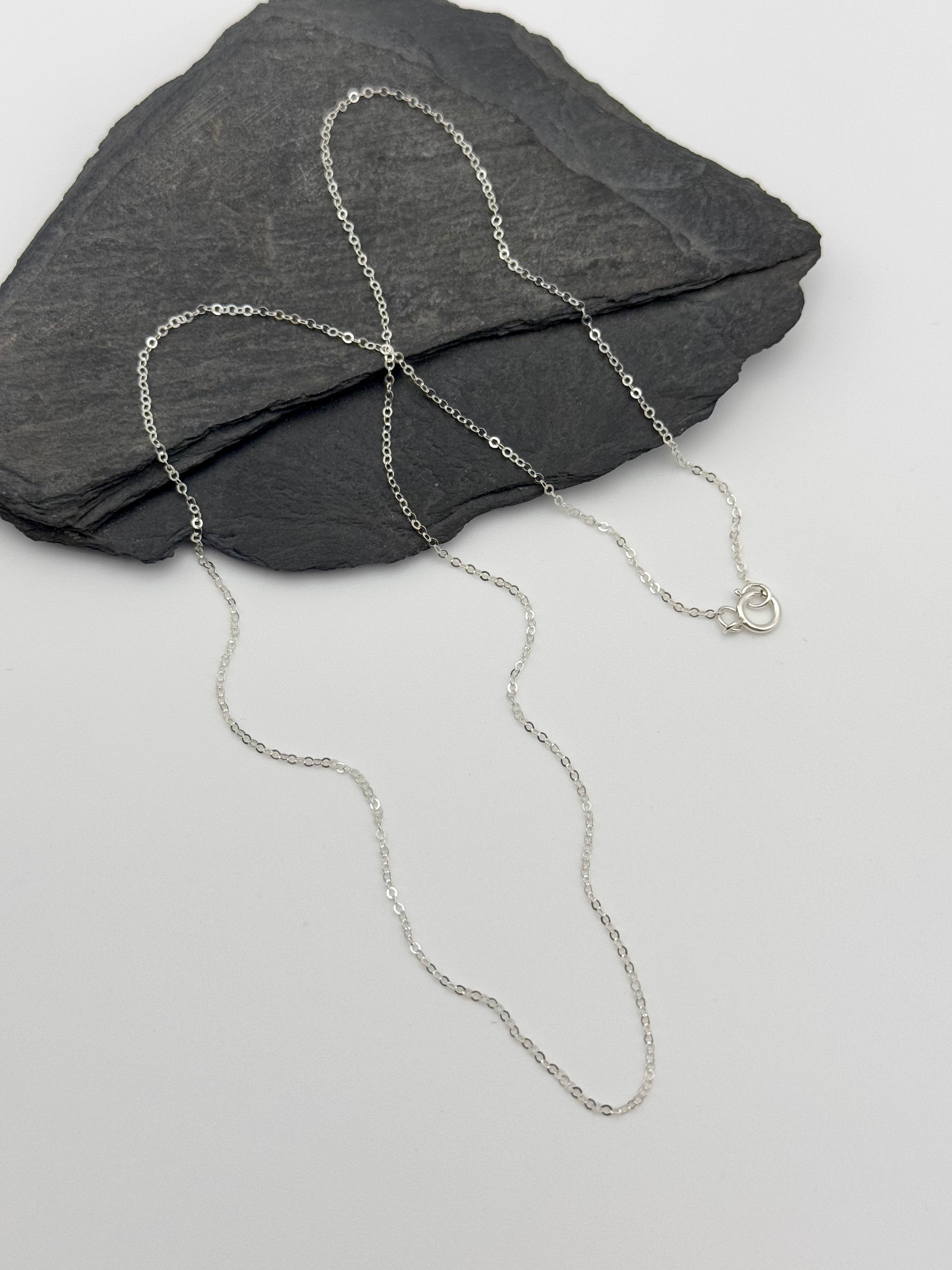 •PETITE CABLE• sterling silver chain