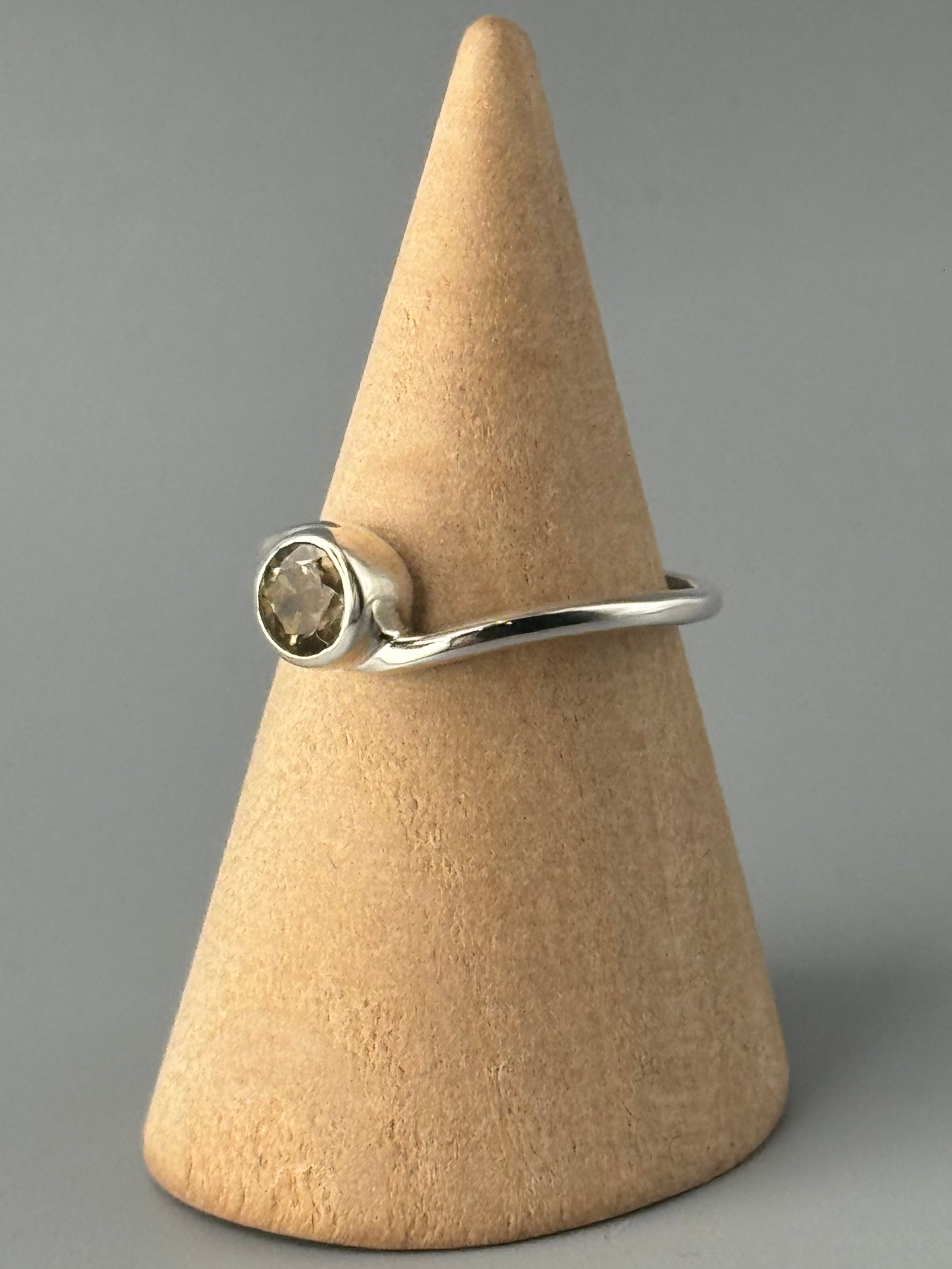 •TOURMALINE - VORTEX• sterling silver ring (size 8)