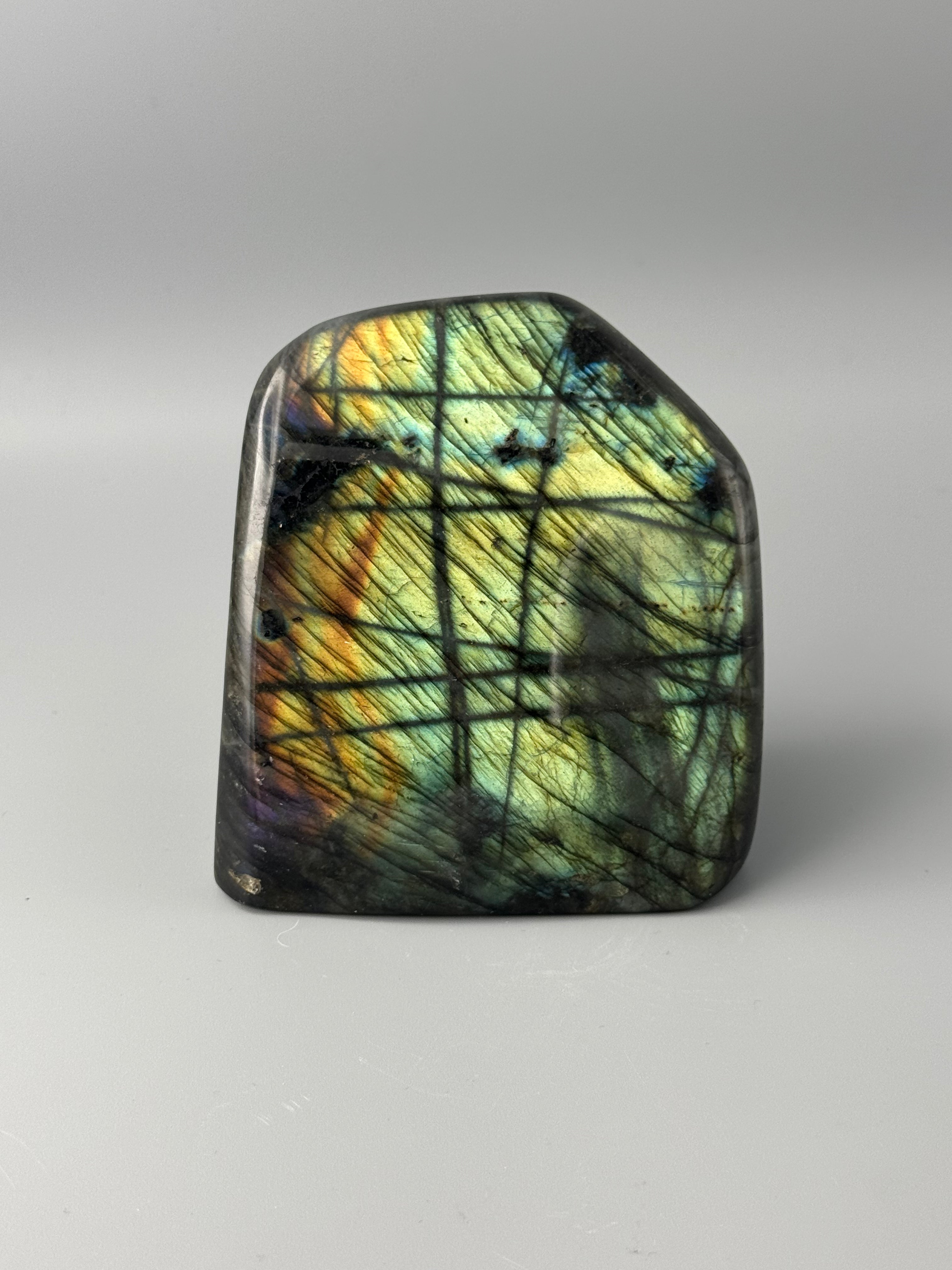 •LABRADORITE• smooth freeform
