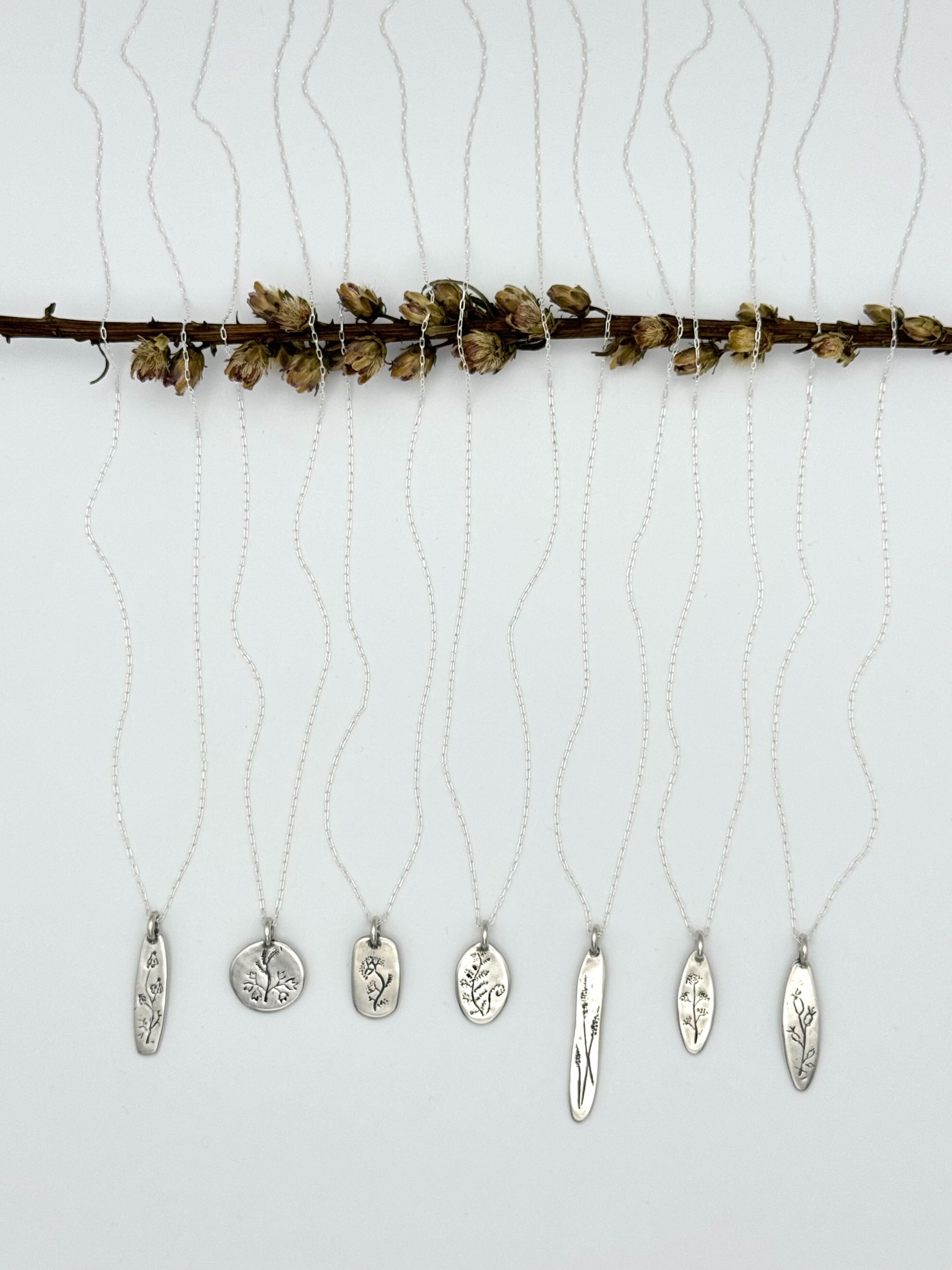 •COHOSH• sterling silver necklace