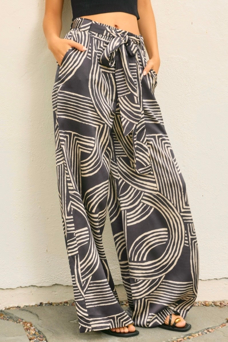 •ESCHER• wide leg pants