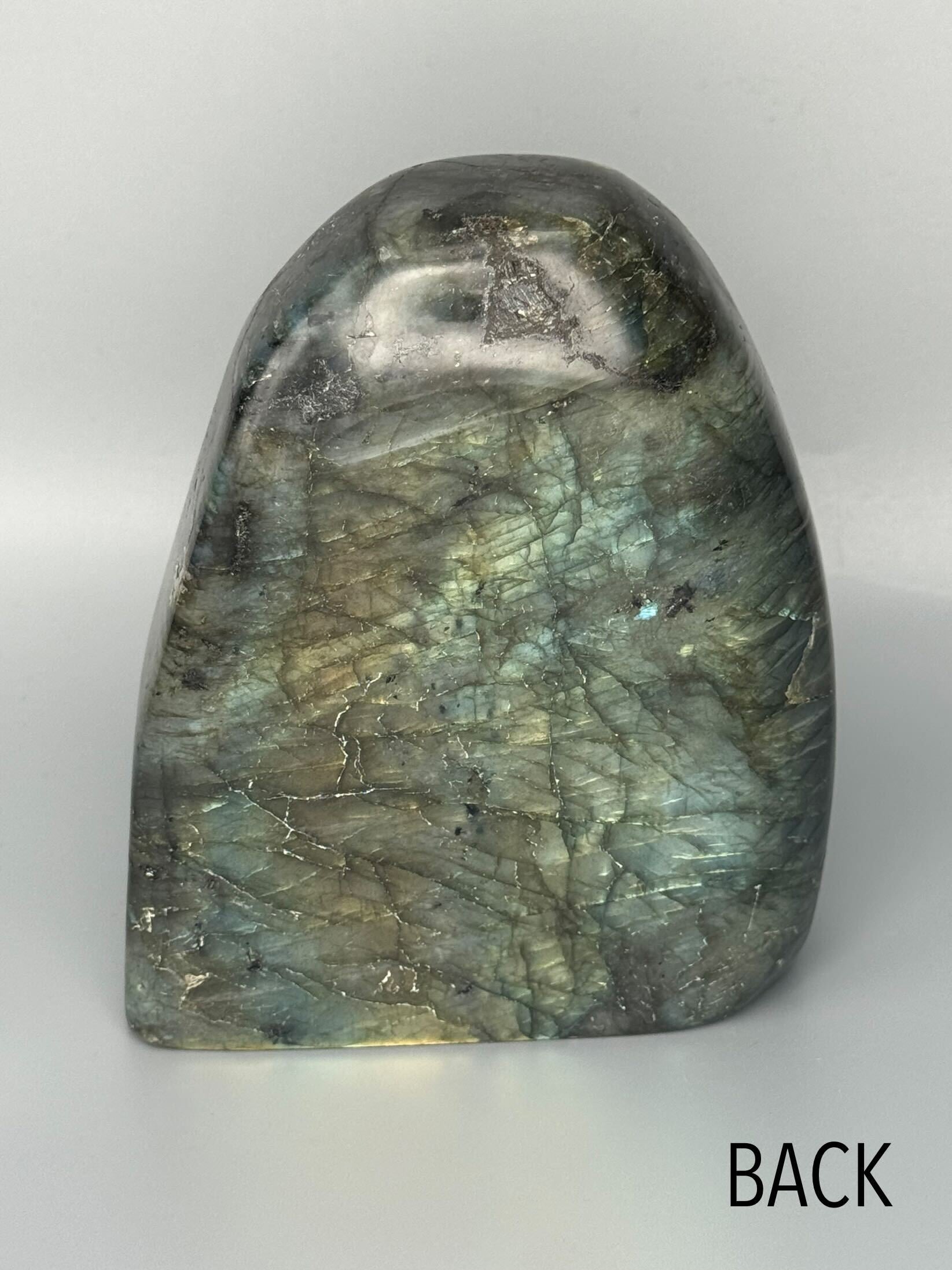 •LABRADORITE• smooth freeform