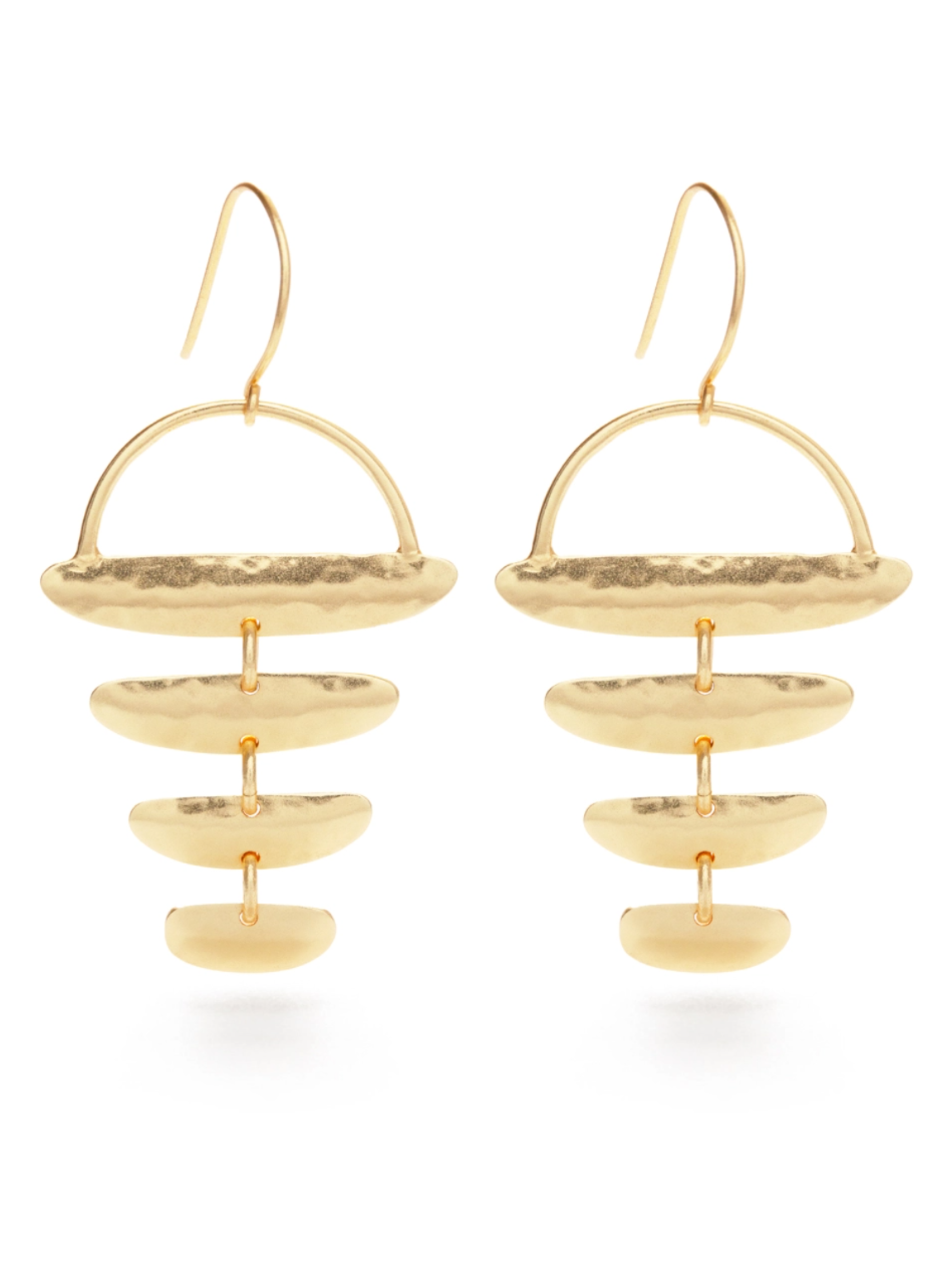 •BALANCE• gold dangle earrings