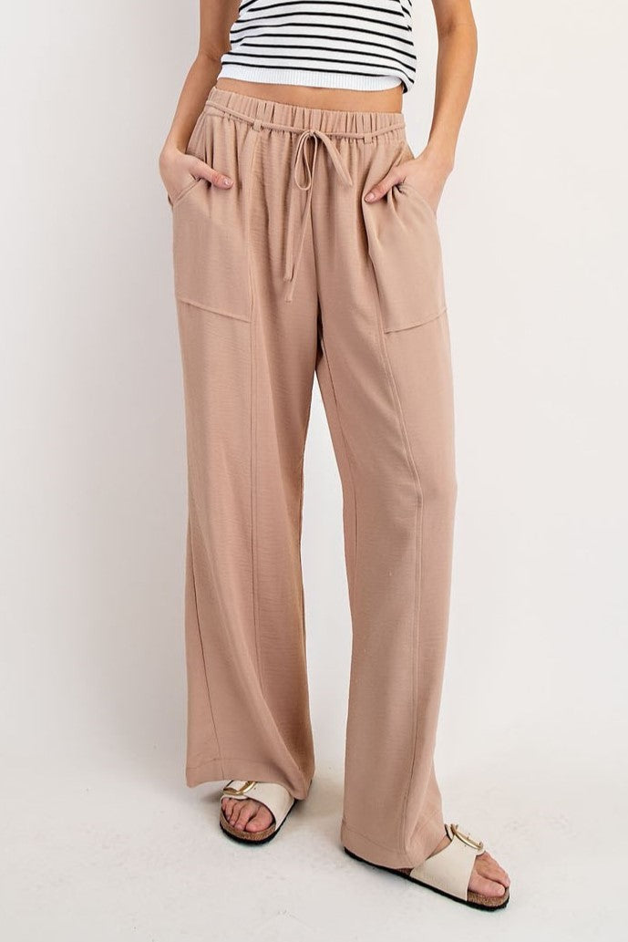 •KAREENA• flowy elastic waist pants