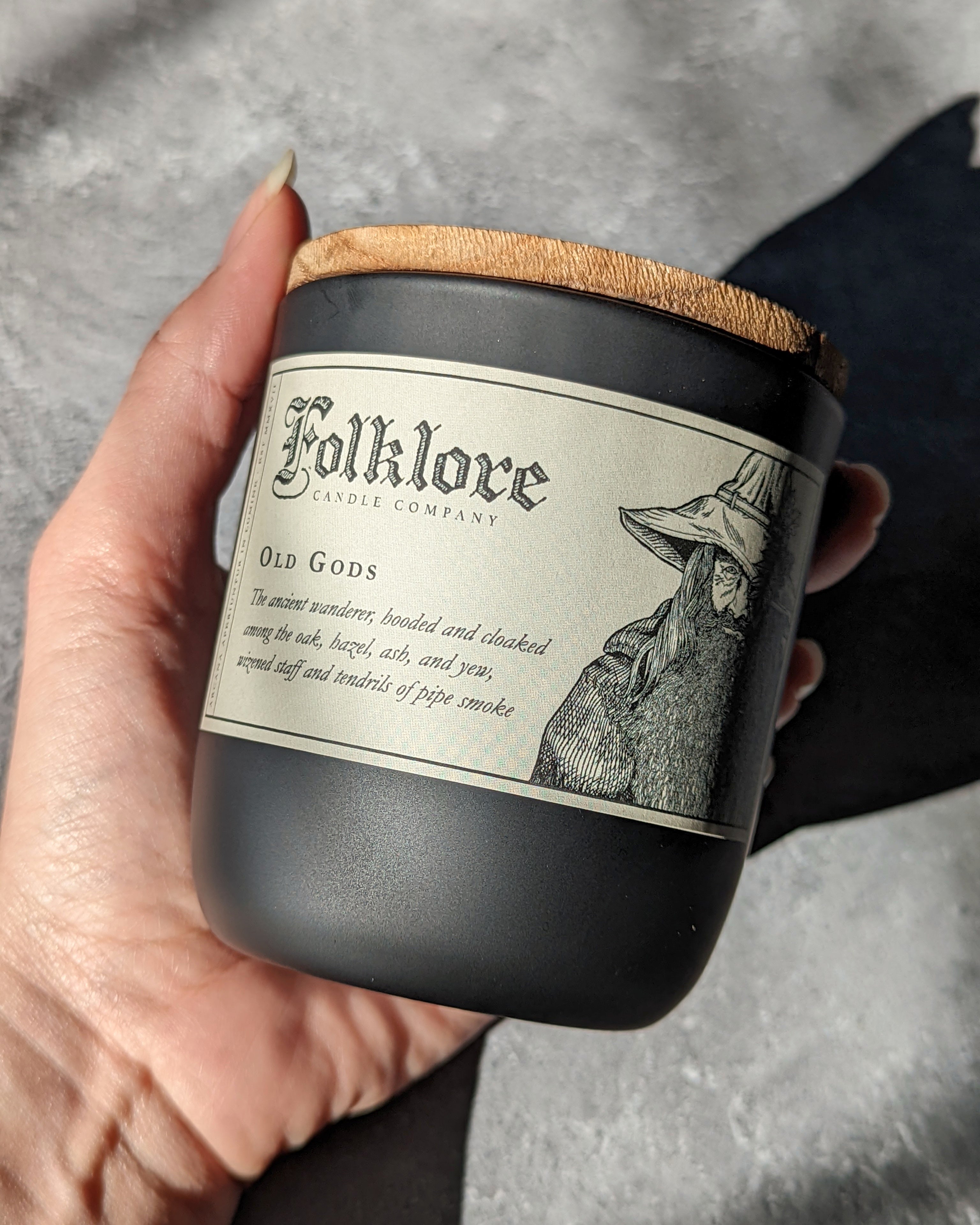 •OLD GODS• folklore candle