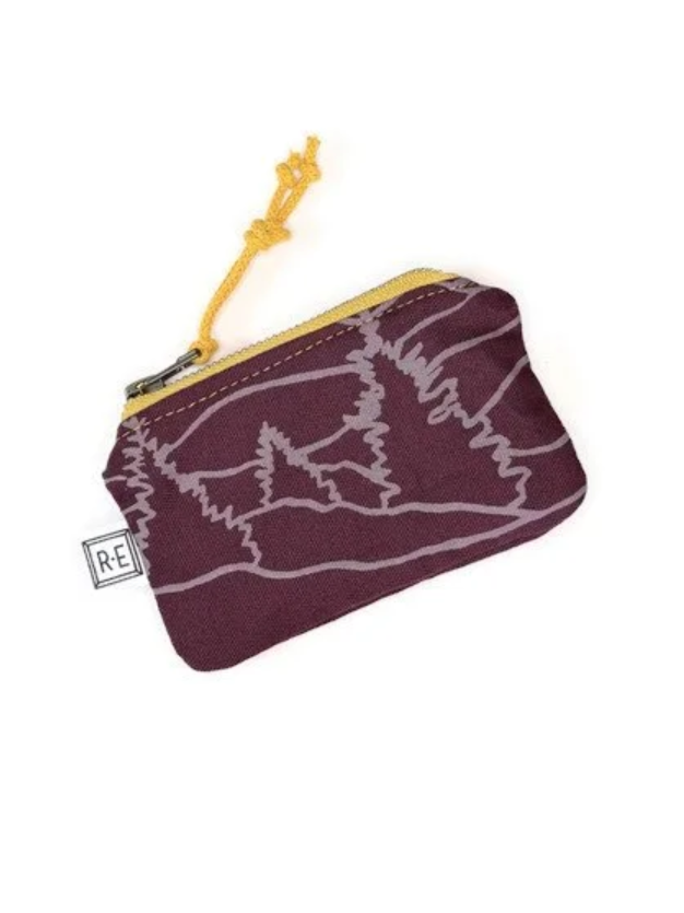 •CARD POUCH - ROAN• waxed canvas bag