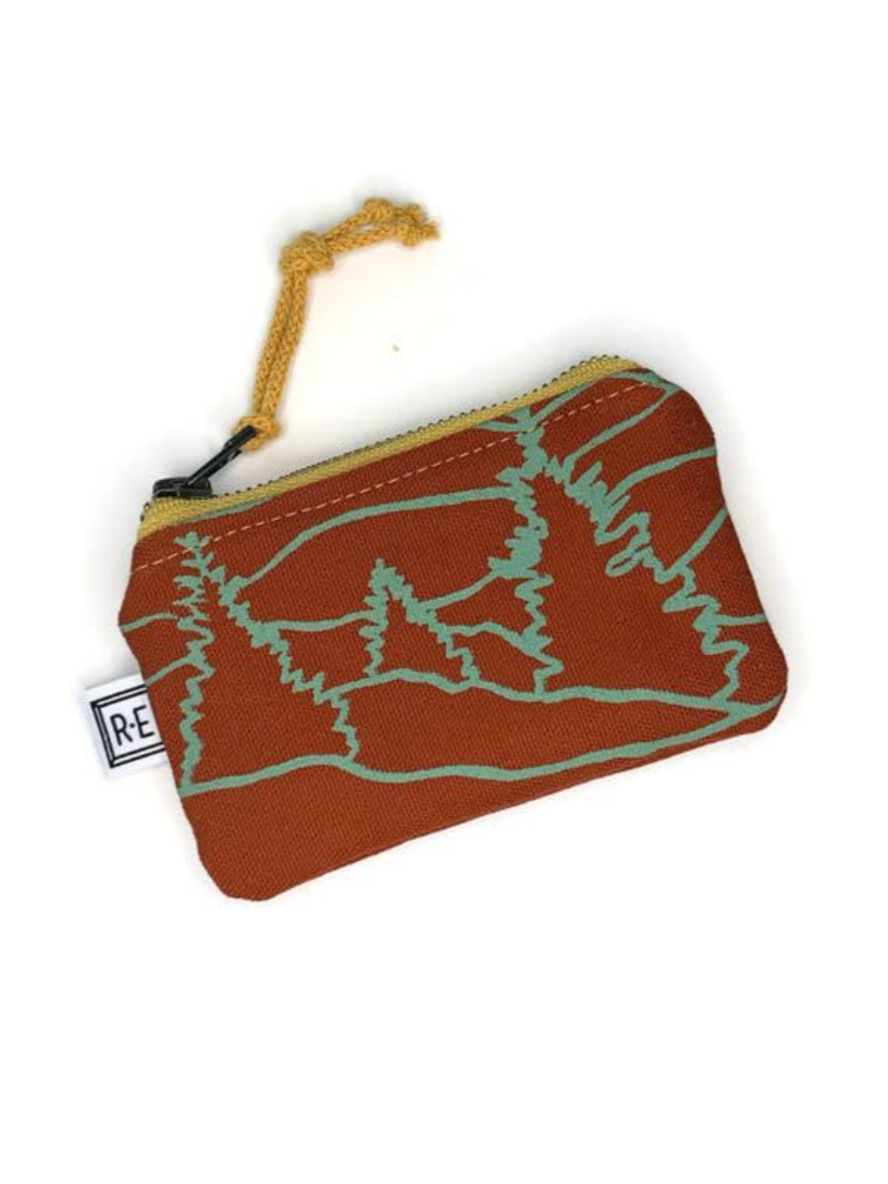 •CARD POUCH - ROAN• waxed canvas bag