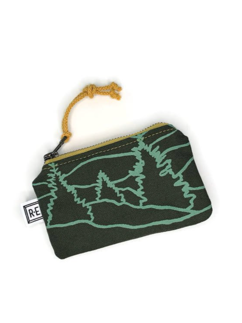 •CARD POUCH - ROAN• waxed canvas bag