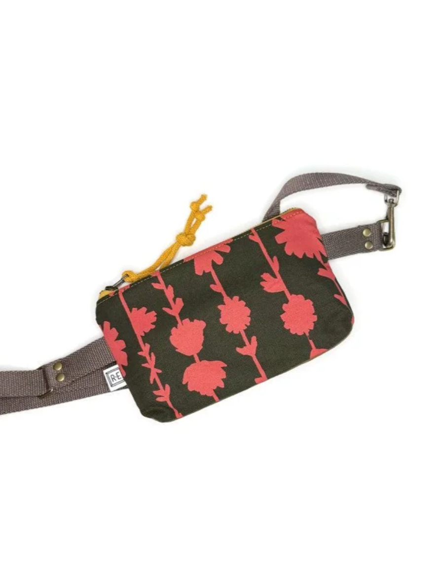 •MIDI PACK - CHICORY• waxed canvas fanny/crossbody