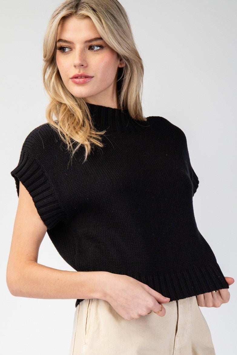 •SOPHIE• short sleeve sweater top