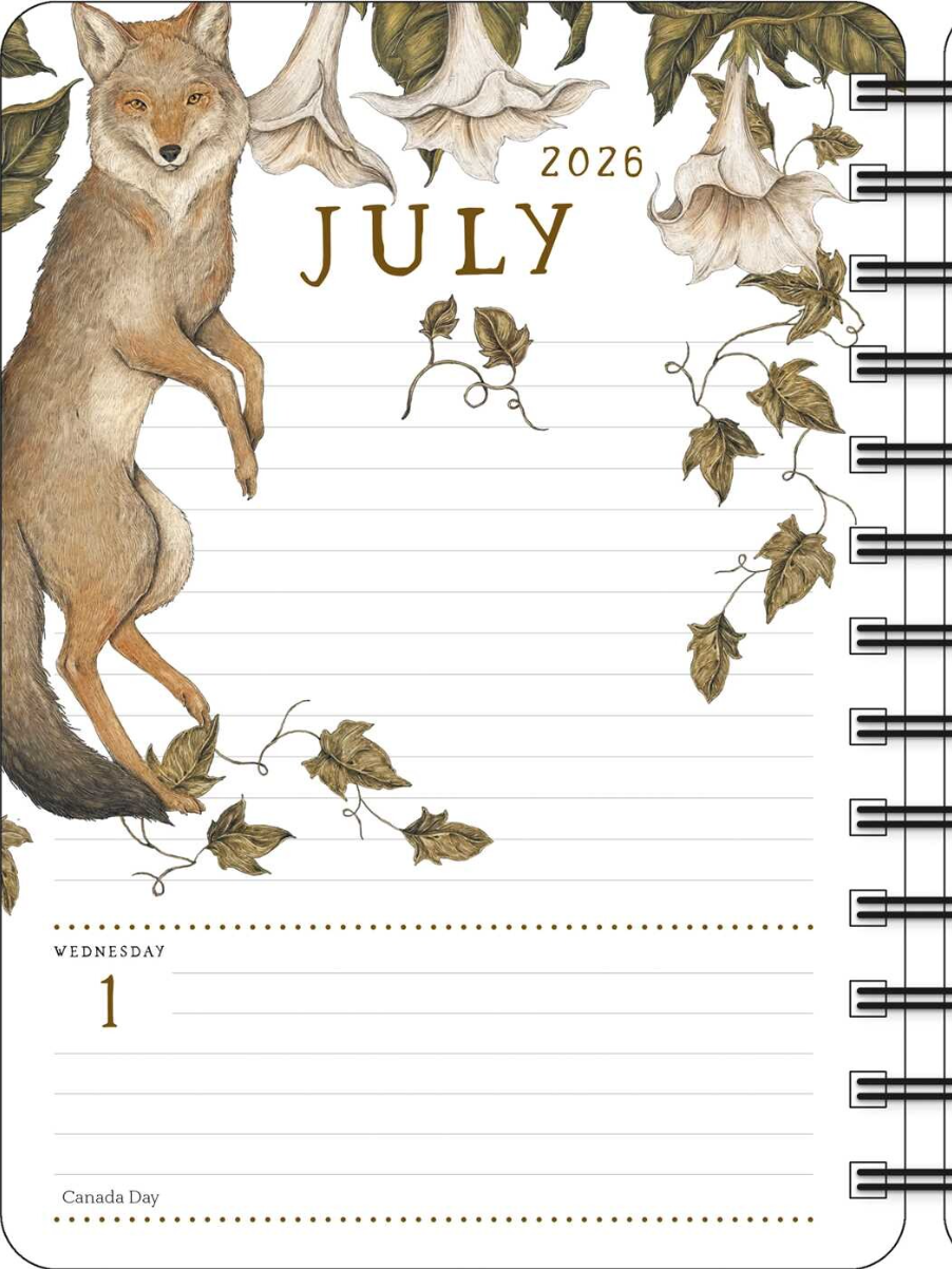 •WOODLAND WARDENS• 2026 weekly planner