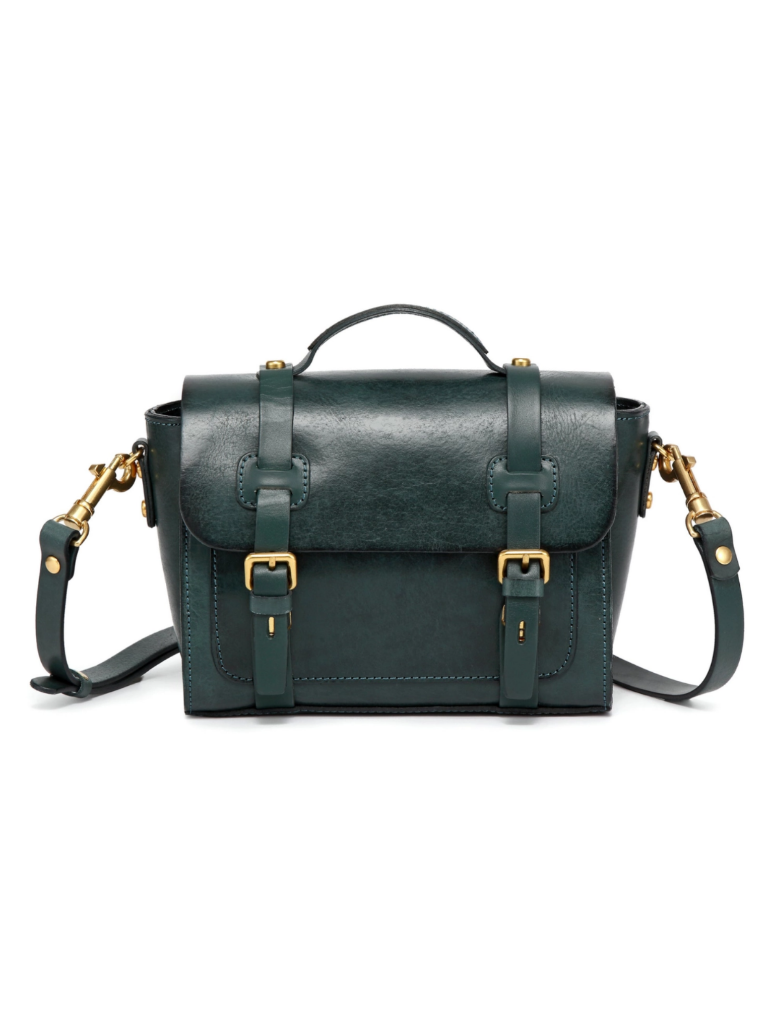 •SOHO• genuine leather mini satchel