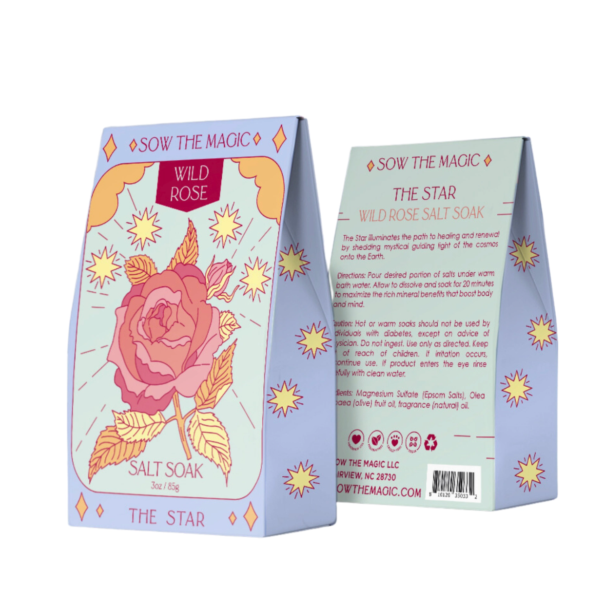 •TAROT BATH• salt soak (various blends)