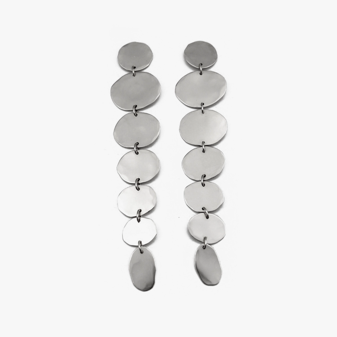 •CLOUD LINA• silver post earrings