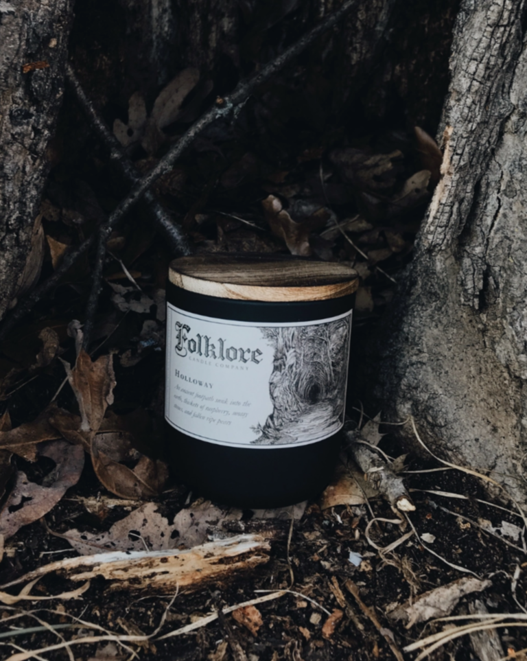 •HOLLOWAY• folklore candle