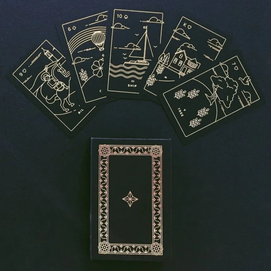 •GOLDEN THREAD• lenormand deck