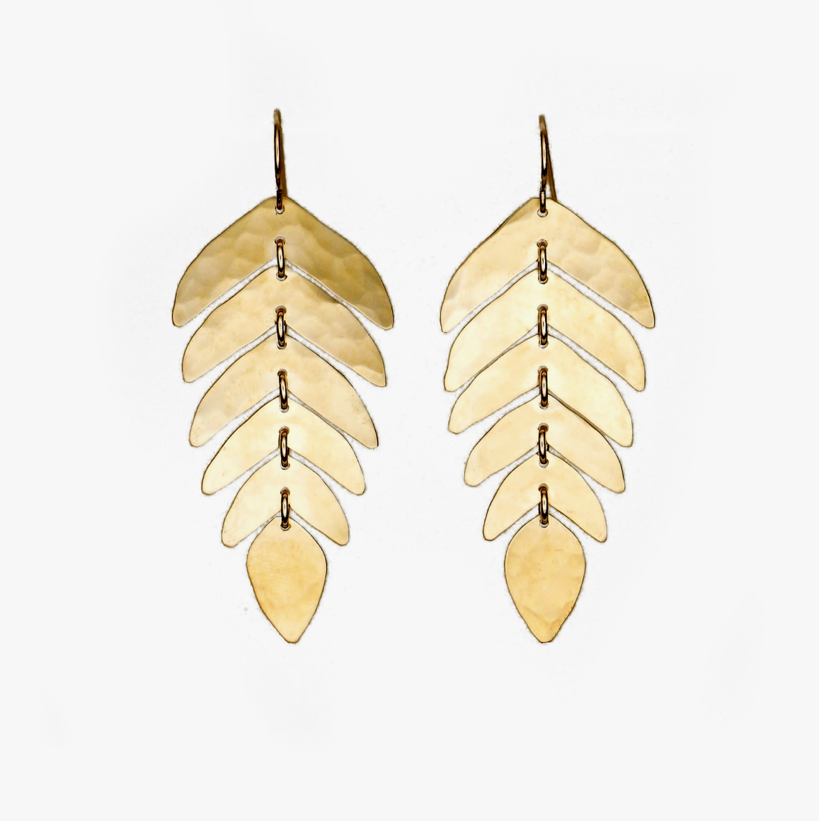 •JULES• gold dangle earrings