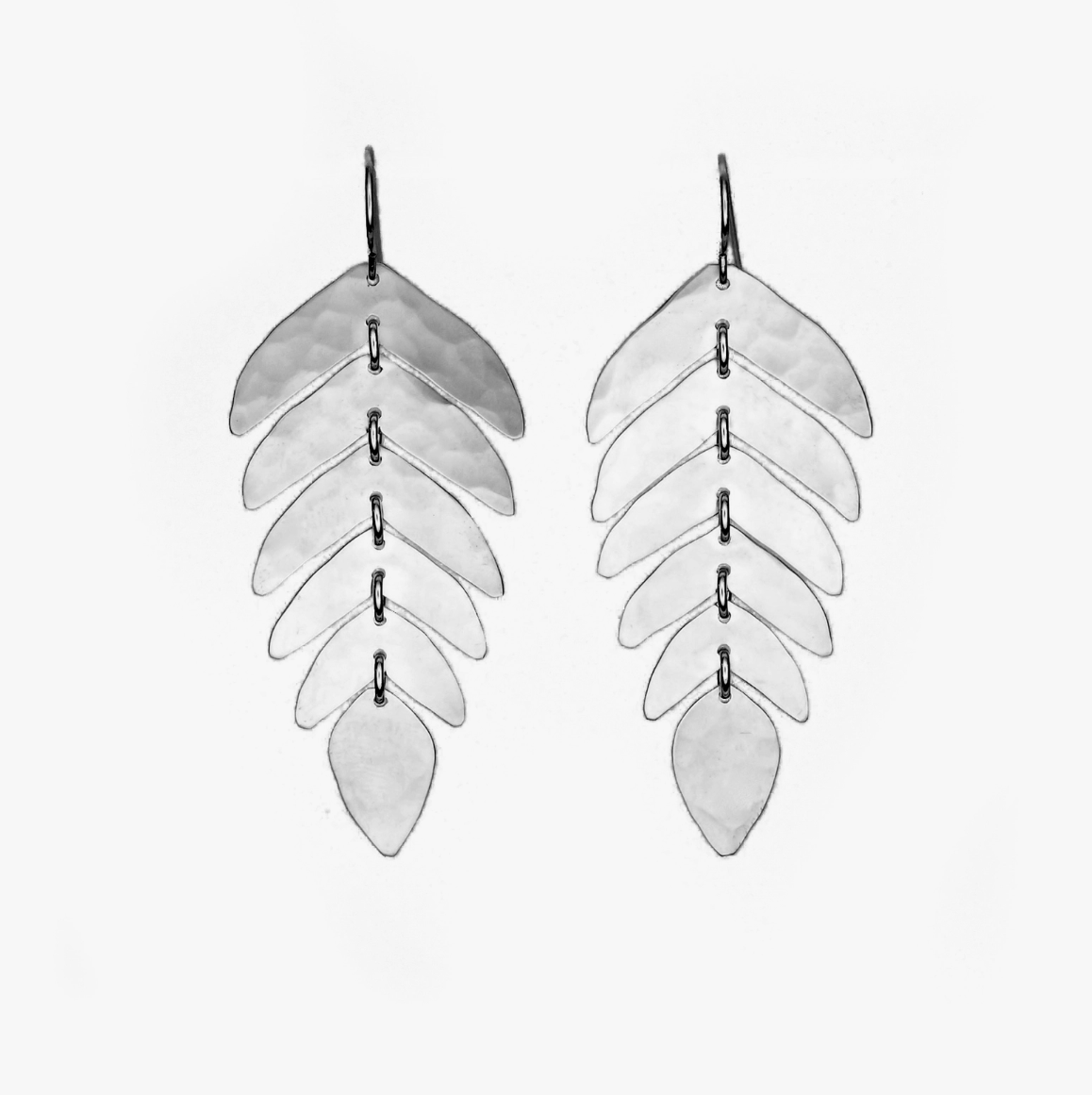 •JULES• silver dangle earrings