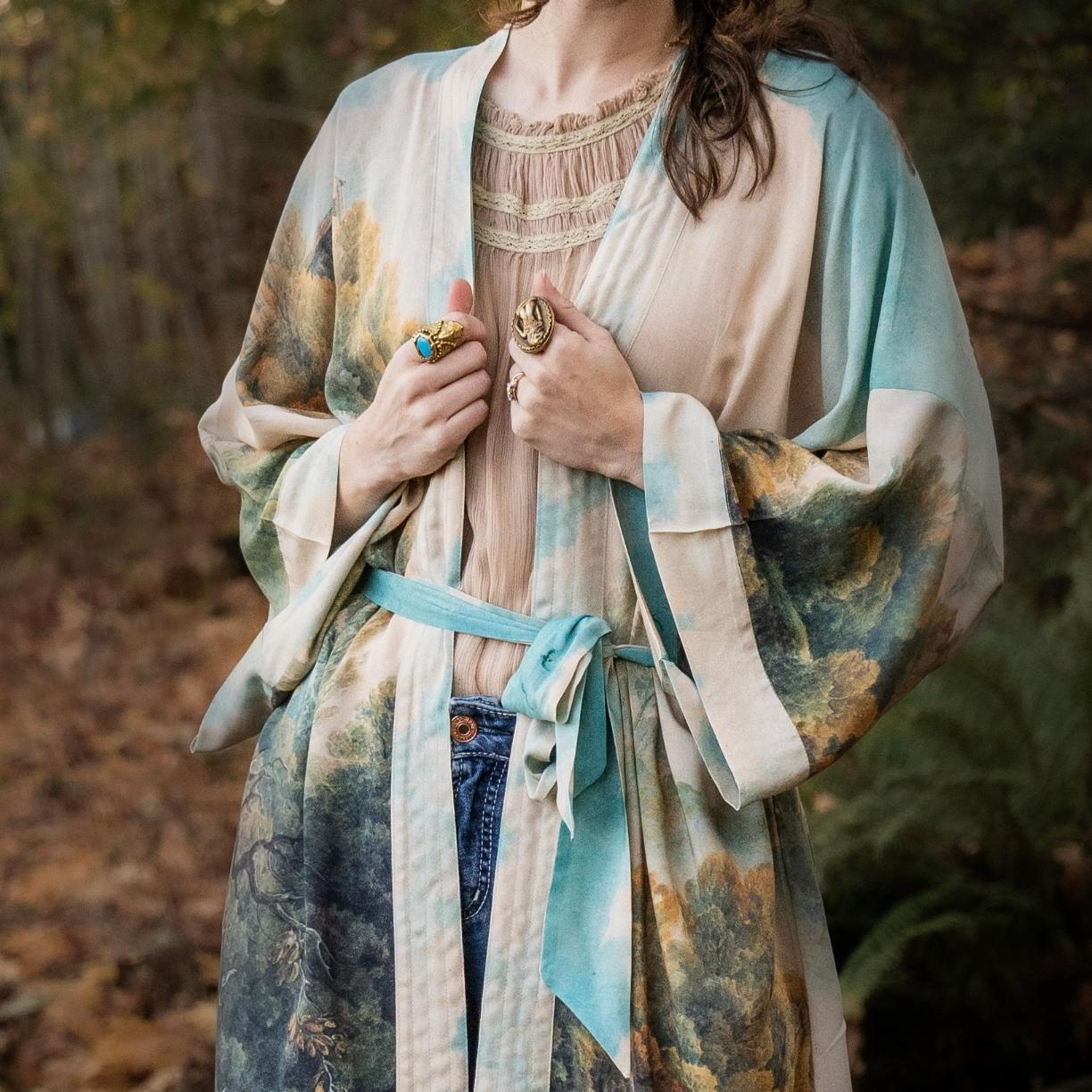 •AWAKENING•  duster style bamboo cardigan