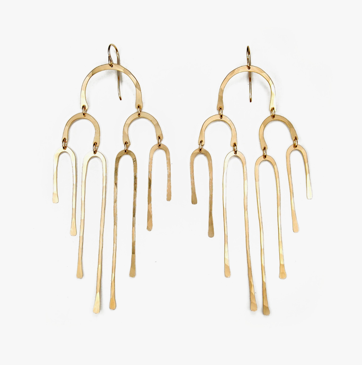•LOLA• gold dangle earrings