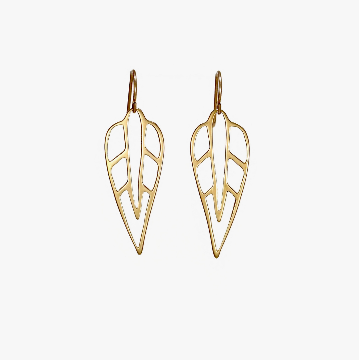 •SYLVIA• gold dangle earrings