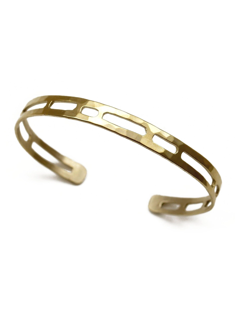 •FLO• brass bracelet