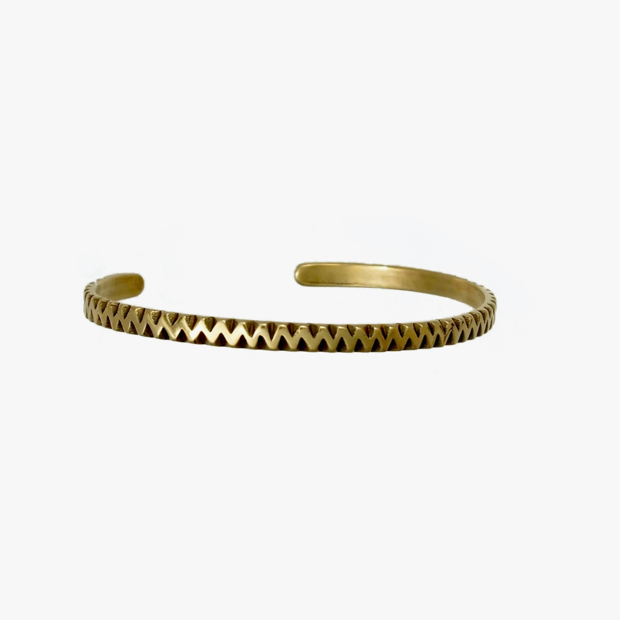 •ZIGZAG• brass bracelet