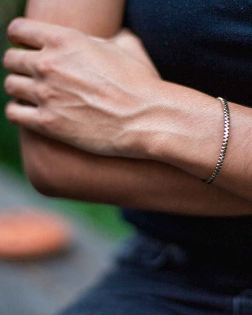 •ZIGZAG• silver bracelet