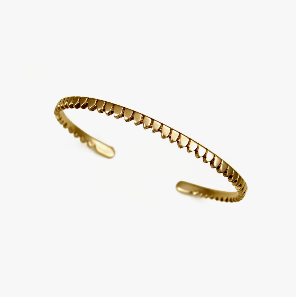 •ZIPPY• brass bracelet