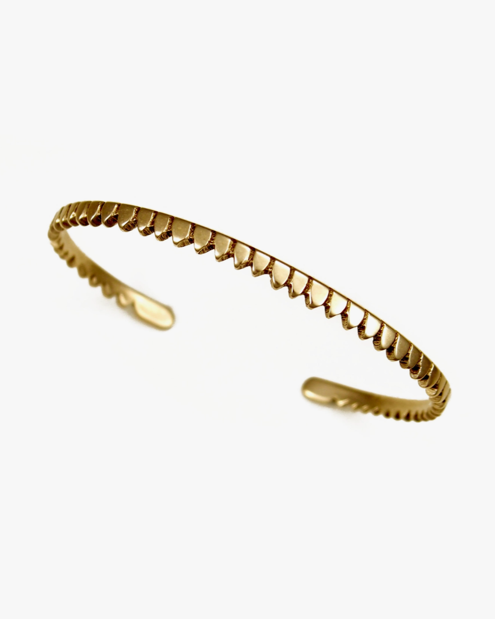 •ZIPPY• brass bracelet