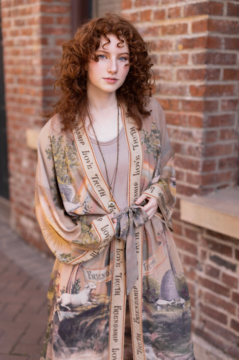 •FRIENDSHIP, LOVE, & TRUTH•  duster style bamboo cardigan