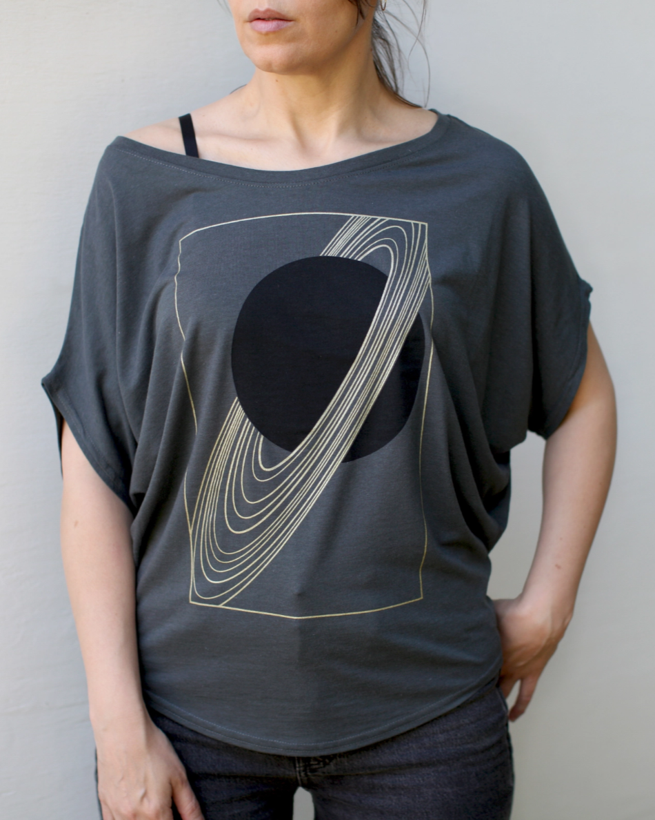 •SATURN• bamboo blend dolman tee