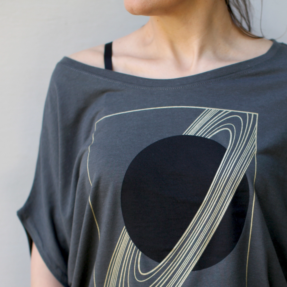 •SATURN• bamboo blend dolman tee