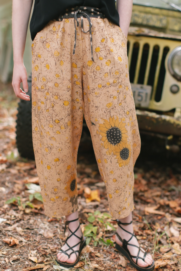 •MILK & HONEY•  linen/bamboo pants