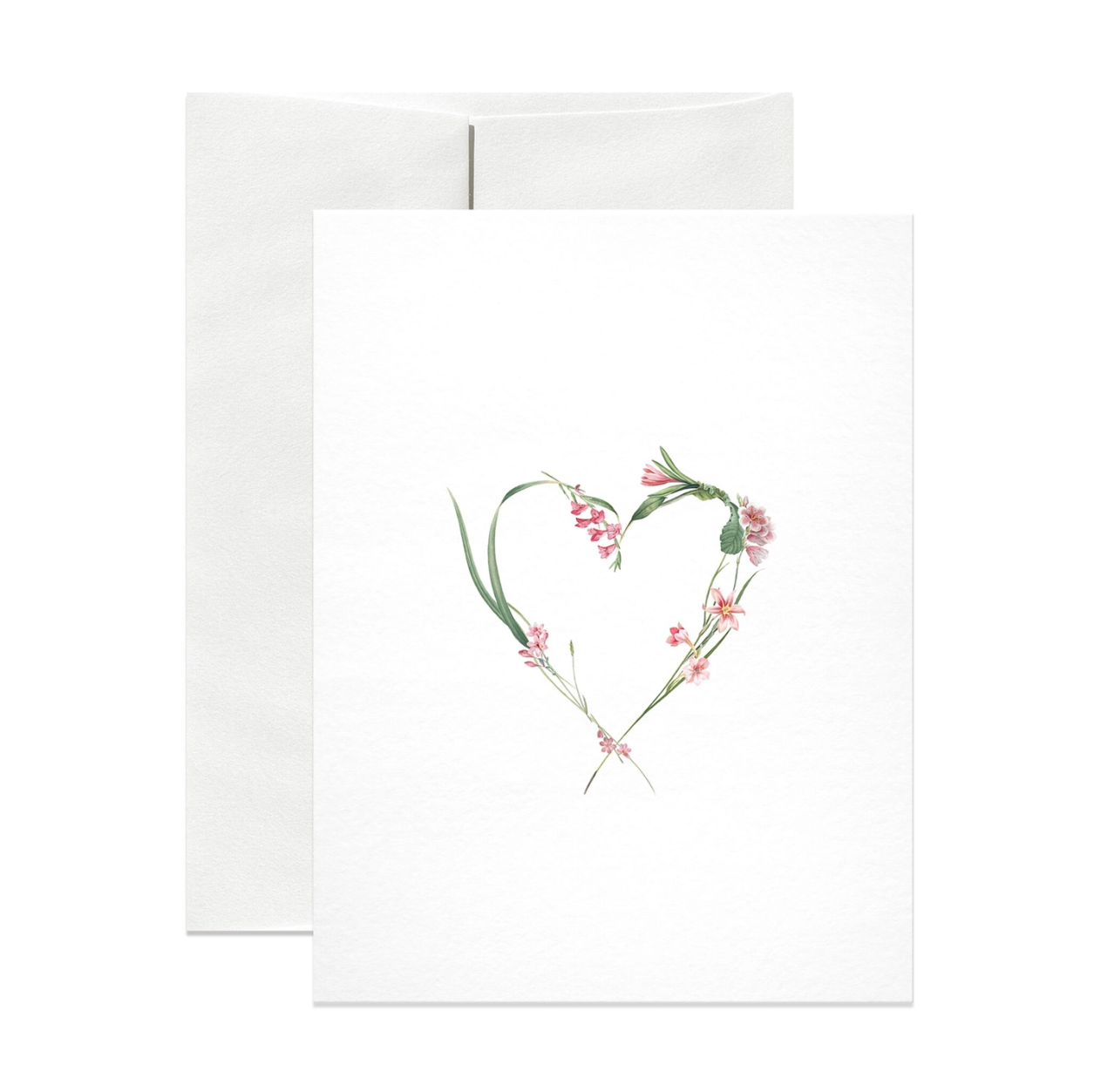•MIMA'S ROSE HEART• greeting card