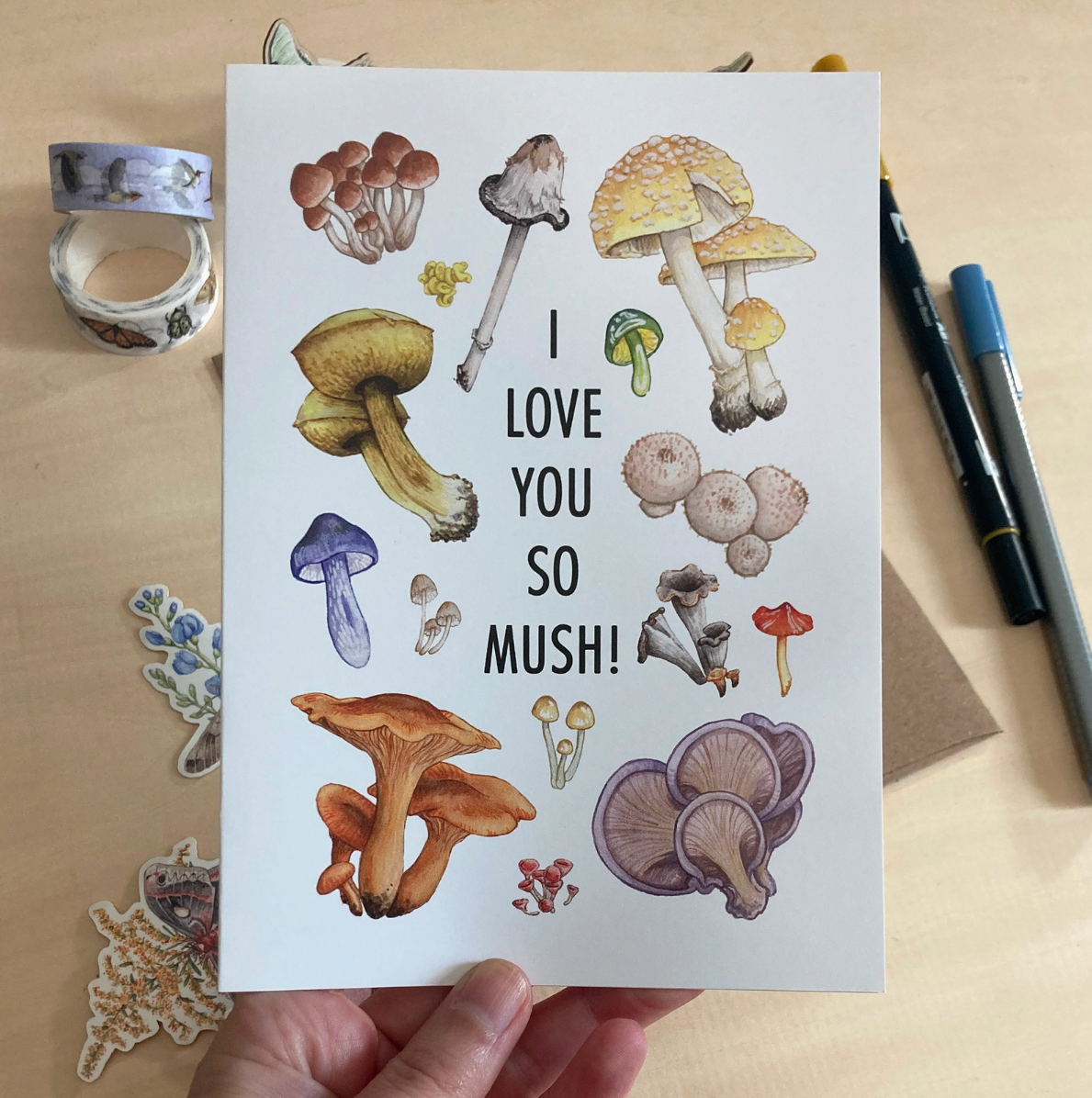 •SO MUSH• love card