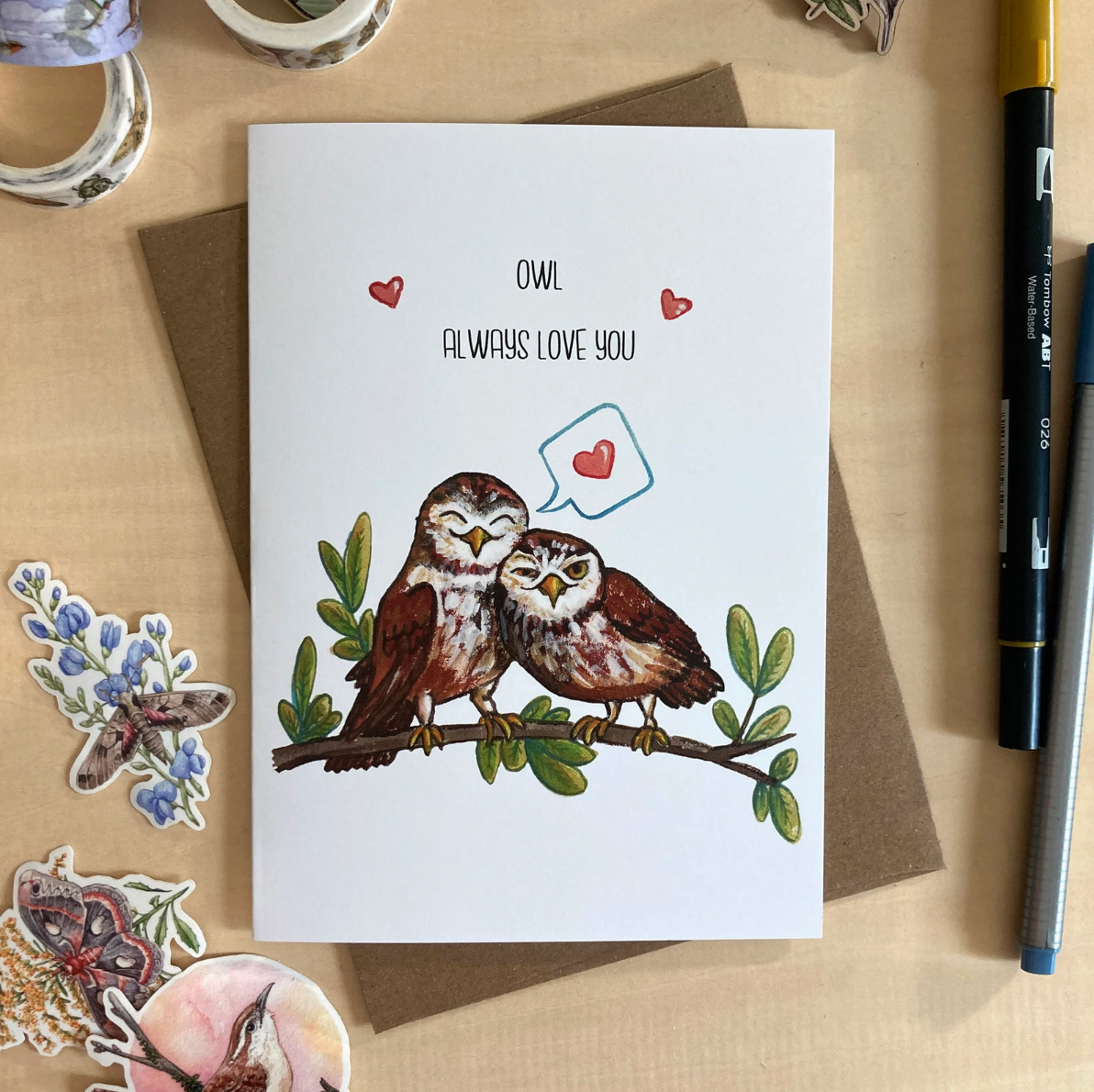 •OWL ALWAYS• love card