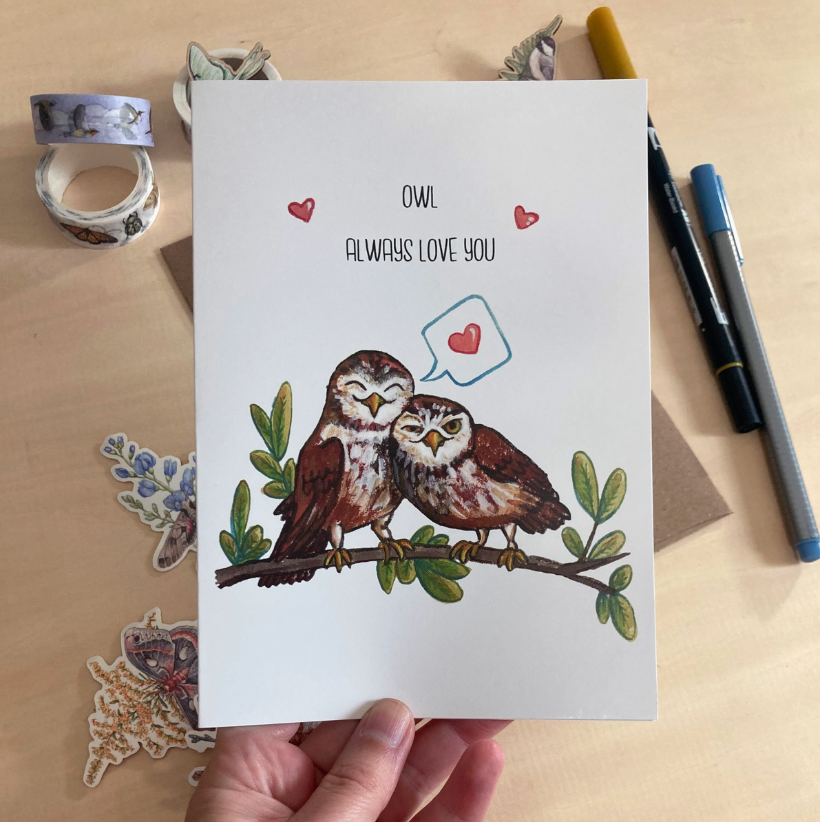 •OWL ALWAYS• love card