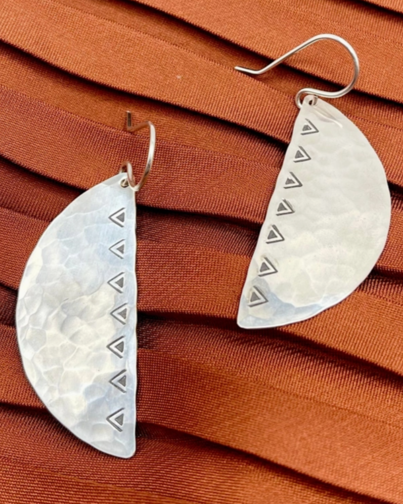 •ARCHER• silver dangle earrings
