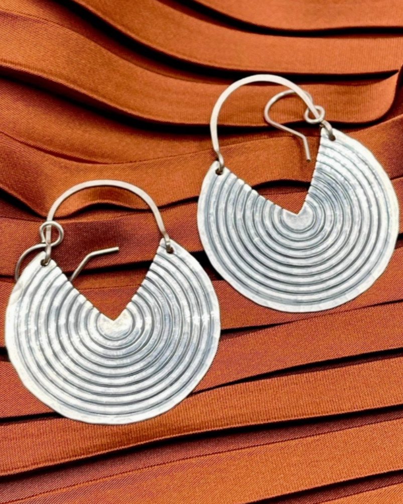 •BLISS II SMALL• silver dangle earrings