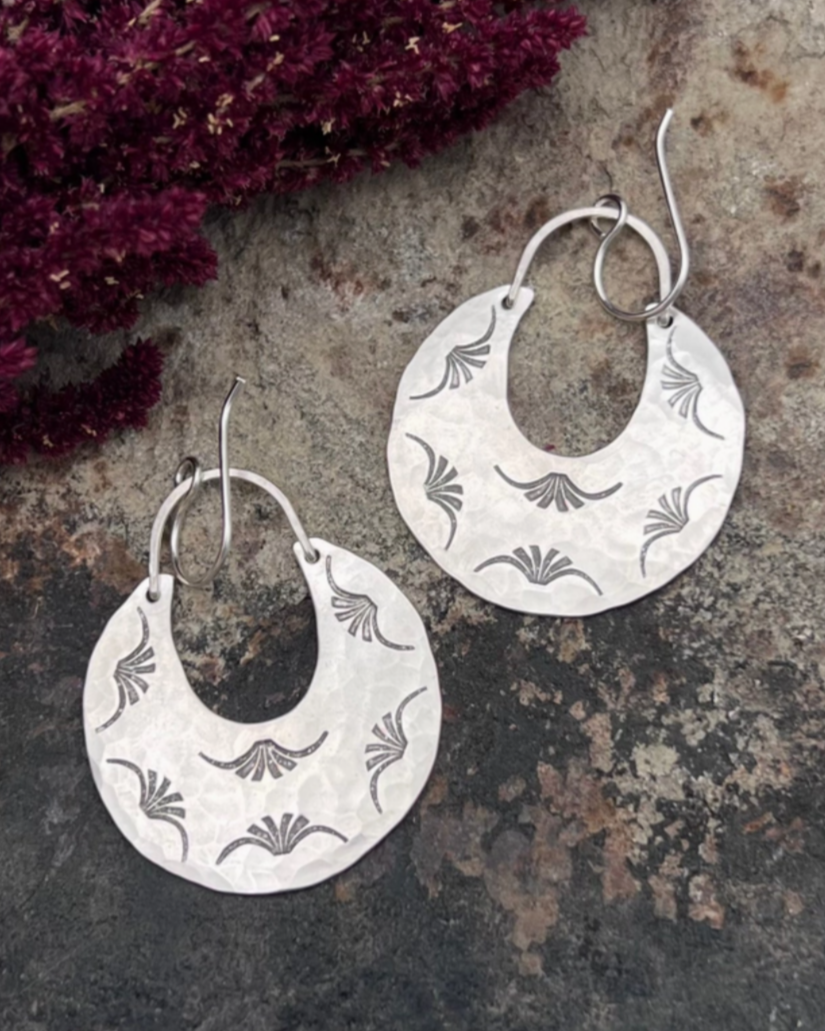 •JULIAN• silver dangle earrings