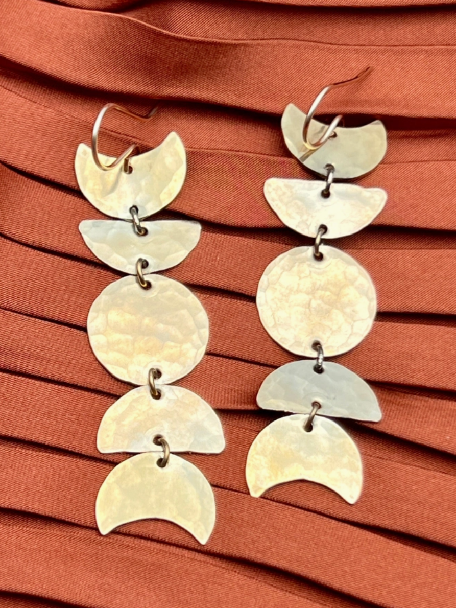 •RITUAL• gold dangle earrings
